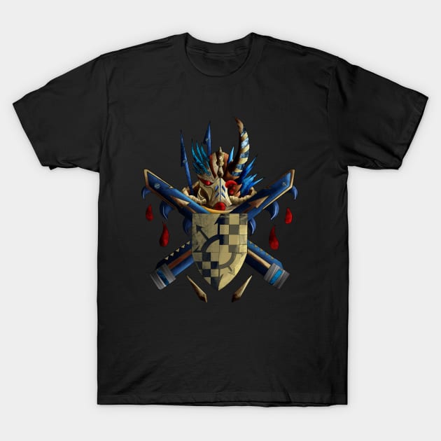 Crest of Dark Blood Templars T-Shirt by ArachnaVonFenrir